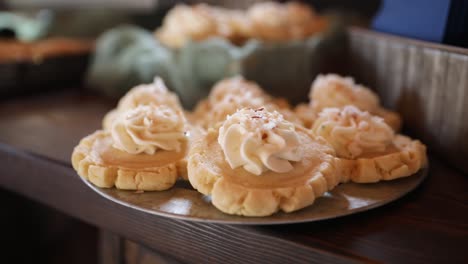 Plate-of-Delicious-Frosted-Sugar-Cookies-on-Display-at-Wedding-Reception