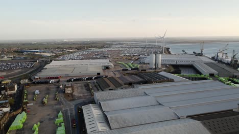 Industrial-Buildings-And-Wind-Turbines-At-The-Port