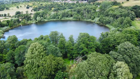 Aerial-view-of-bosmare-lake-needham-market-england