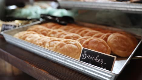 Snickerdoodle-Kekse-Auf-Einem-Wunderschönen,-Köstlichen-Dessert-Display.-Nahaufnahme