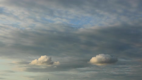 Langsame-Dramatische-Cumulus-Wolkenformationen-Kommen-Auf-Und-Werden-Bei-Sonnenuntergang-Vor-Blauem-Himmel-Von-Einer-Decke-Verdeckt