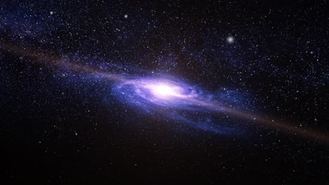 Galaxia-4k-Brillando-Intensamente-En-El-Universo.