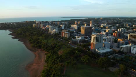 Coastal-Suburb-Of-Darwin-City-In-Northern-Territory,-Australia