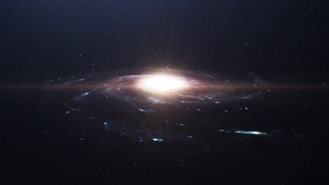Acercar-A-La-Galaxia-De-La-Vía-Láctea-En-El-Universo