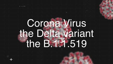 Corona-Virus-Delta-Variante-Animierter-Videotext-Indien
