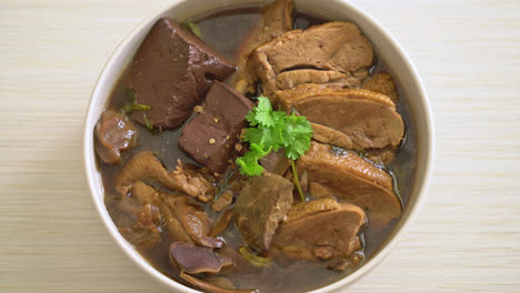 Pot-stewed-ducks-or-Steamed-duck-with-soy-sauce-and-spices---Asian-food-style