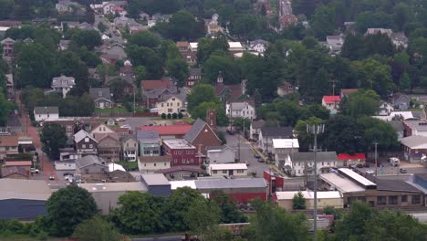 An-aerial-view-of-the-small-town-of-Northumberland-in-central-Pennsylvania