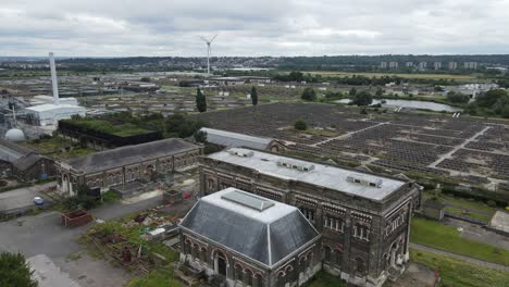Old-abandoned-Victorian-Sewage-pumping-Station-,-Crossness-Kent-Aerial-footage-4K
