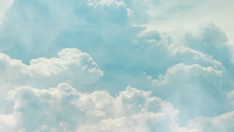 Nubes-Blancas-De-4k-En-El-Cielo-Con-Múltiples-Relámpagos