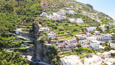 Amalfi-coast-aerial-view-in-summer-season-from-drone