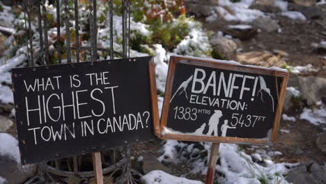 Höchste-Stadt-In-Kanada,-Banff