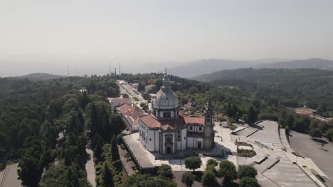 Air-view-of-the-terrace-and-esplanade-of-Sanctuary-of-Our-Lady-of-Sameiro