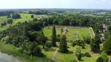 Walled-Garden,-Castle-Leslie,-Glaslough,-Monaghan,-Ireland,-July-2021