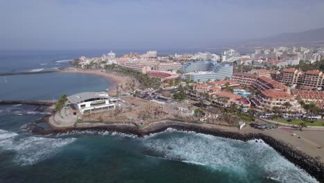 Playa-de-las-Americas-Tenerife,-Canary-Island,-Spain