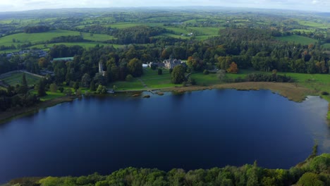 Castle-Leslie-Estate,-Glaslough,-Monaghan,-Irland,-Oktober-2021