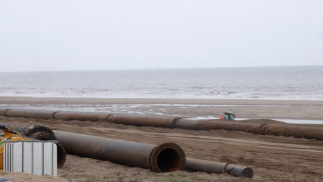 Bau-Von-Küstenpipelines