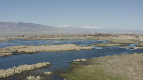 Powell-Slough-Wetlands-during-Utah's-Dry-Season---Aerial