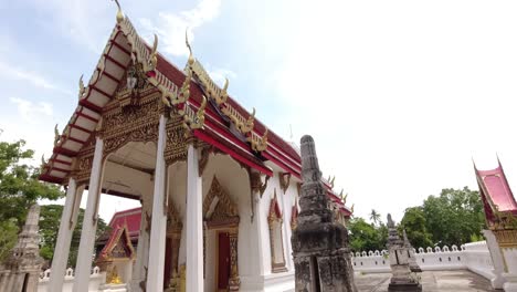 Moderner-Tempel-Und-Wat-Bang-Kung-Tempel-In-Thailand