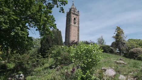 Glatter-Slider-Schuss-Von-Cabot-Tower-Brandon-Hill-Bristol
