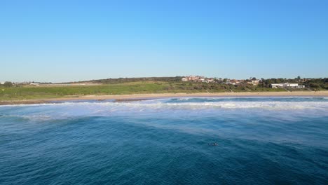 östliche-Vororte-Auf-Der-Grünen-Wiese-Am-Ufer-Des-Maroubra-Beach-In-Australien