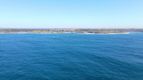 Panorama-Of-The-Blue-Sea-And-The-Eastern-Suburb-Of-Little-Bay-In-The-Australian-City-Of-Sydney