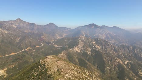Luftaufnahme-Des-Angeles-National-Forest-Vom-Hoyt-Mountain