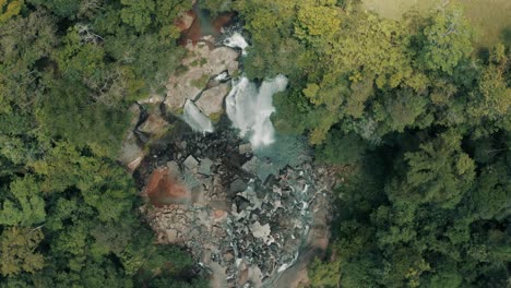 Directly-above-Nauyaca-waterfalls-in-Costa-Rica