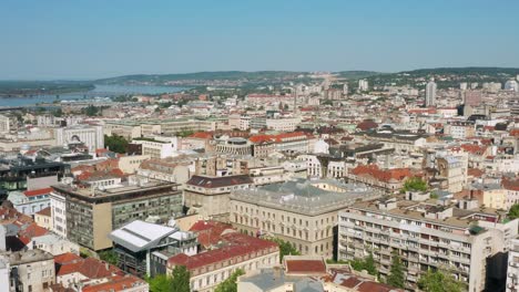 Panoramablick-Auf-Die-Stadtlandschaft-Von-Belgrad-In-Serbien