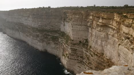 Panoramablick-Auf-Die-Klippen-Von-Ta-Cenc-Auf-Der-Insel-Gozo-In-Malta