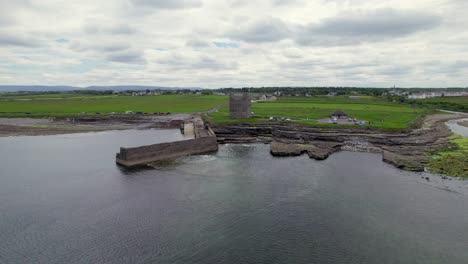 Aerial-footage-of-O'Dawd-castle