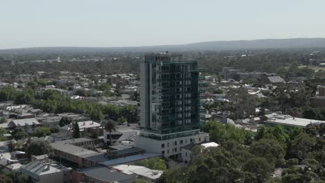 Panorama-De-La-Ciudad-De-Adelaida,-La-Capital-Costera-Del-Sur-De-Australia