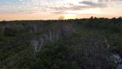 Presque-Isle-FPV-Drone-Video-at-Sunset