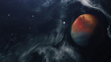 a-planet-floating-among-nebula-clouds