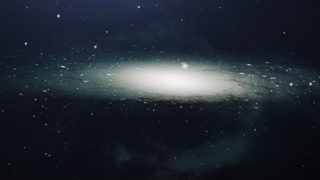 4k-Spiral-galaxy,-animation-of-Milky-Way