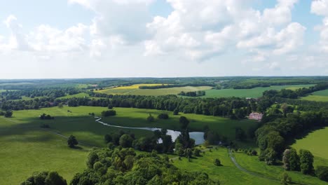 4K-drone-video-of-the-countryside-in-Bridge-near-Canterbury