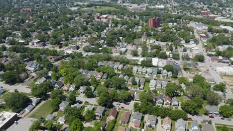 Birds-Eye-View-of-Middle-Class-Suburban-Neighborhood-in-the-United-States