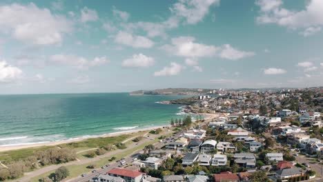 Scenery-Of-Coastal-Suburb-Of-Freshwater-Beach-In-New-South-Wales,-Australia