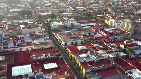 Historische-Koloniale-Innenstadt,-Oaxaca,-Mexiko