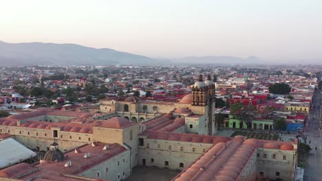 Horizonte-Del-Paisaje-Urbano-De-Oaxaca,-México