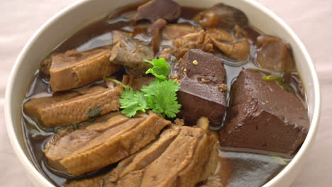 Pot-stewed-ducks-or-Steamed-duck-with-soy-sauce-and-spices---Asian-food-style