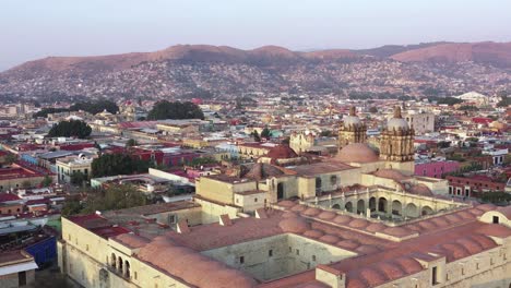 Historische-Innenstadt-Von-Oaxaca,-Mexiko