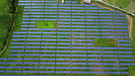 Aerial-View-Of-Solar-Panel-Plant-In-Nepal