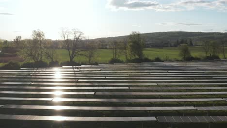 Aerial-above-renewable-energy-solar-panels