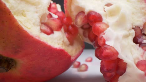Slider-view-of-splitted-pomegranate-into-pieces