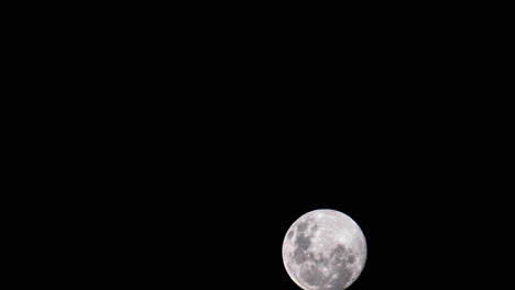 Timelapse-of-full-moon-close-up-rising-through-dark-night-sky