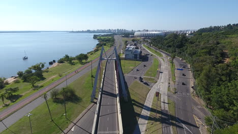 4K-Flying-through-overpass-in-Porto-Alegre