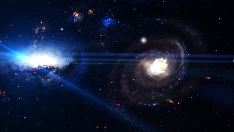 Galaxien,-Die-Sich-In-Den-Weiten-Des-Universums-Befinden