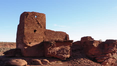 Parallax-Aufnahme-Mit-Wokuki-Pueblo-Ruinen