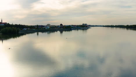 The-Famous-City-Of-Vukovar-Beside-The-Danube-River-In-Croatia