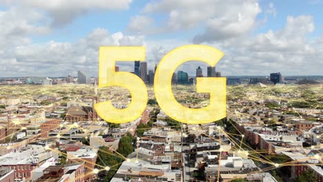 5G-text-appears-in-word-cloud-over-hologram-overlay-in-urban-USA-city